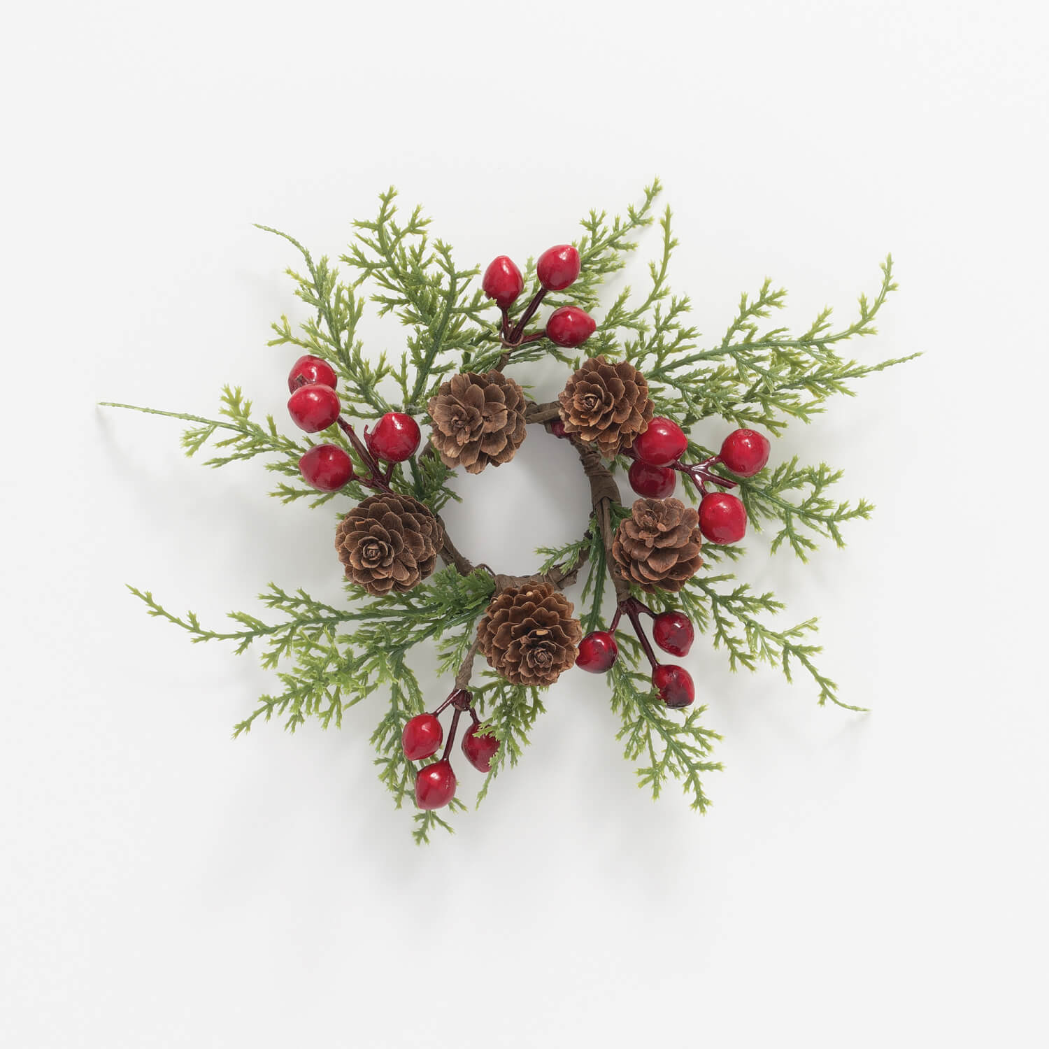 Cedar Berry Pine Candle RIng