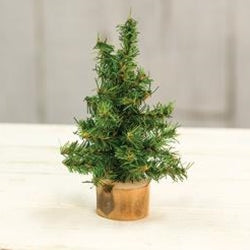 Mini Tree with Wood Base