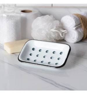 Soap Dish 2 piece White