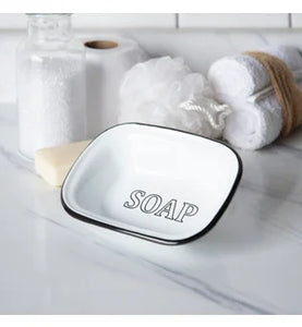 Enamalware Soap Dish