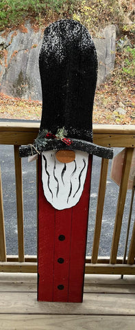 60" Wooden Gnome (Not Available For Shipping)
