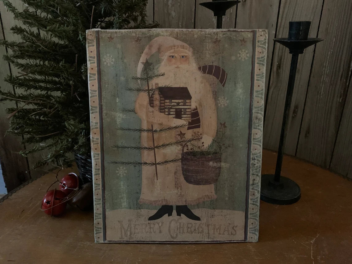 Merry Christmas Santa -Print