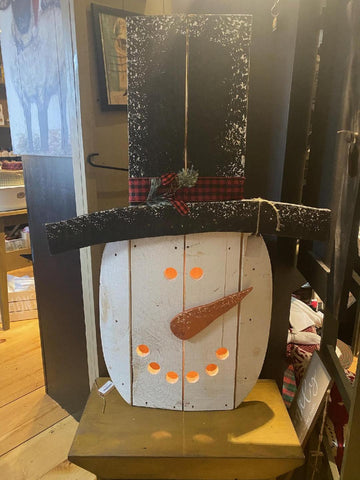 Snowman Lightbox (Not Available For Shipping)