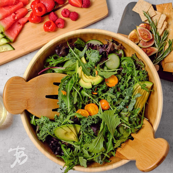 Salad Hands Natural Bamboo