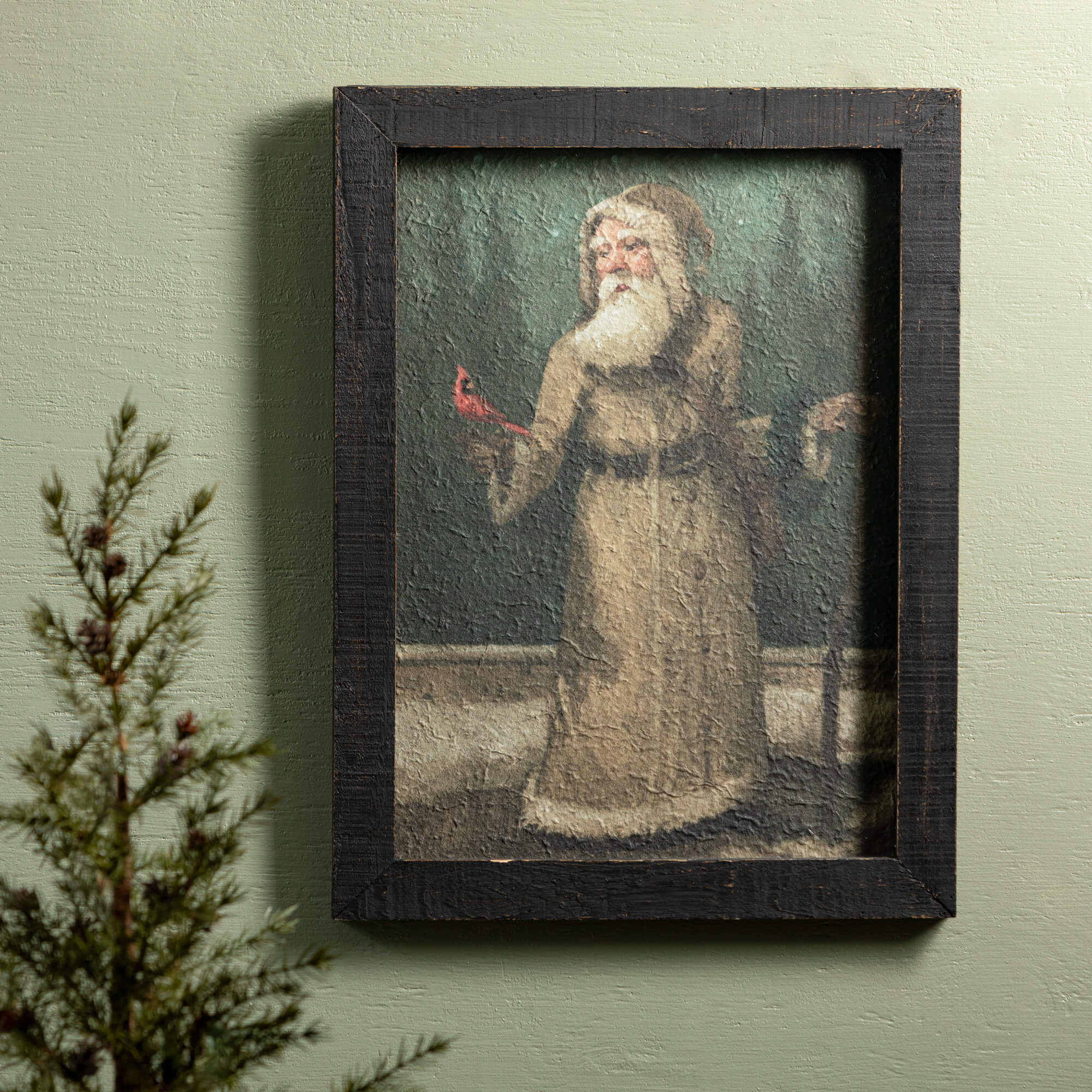 Olde World Santa Wall Art