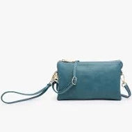 Crossbody Wristlet / Dark Teal