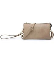 Crossbody Wristlet / Taupe