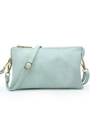 Crossbody Wristlet / Seafoam