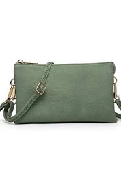 Crossbody Wristlet /  Army Green