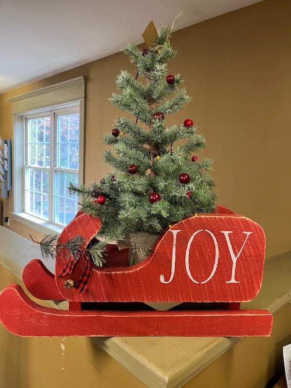 Santa's Joy Sleigh (Not Available For Shipping)