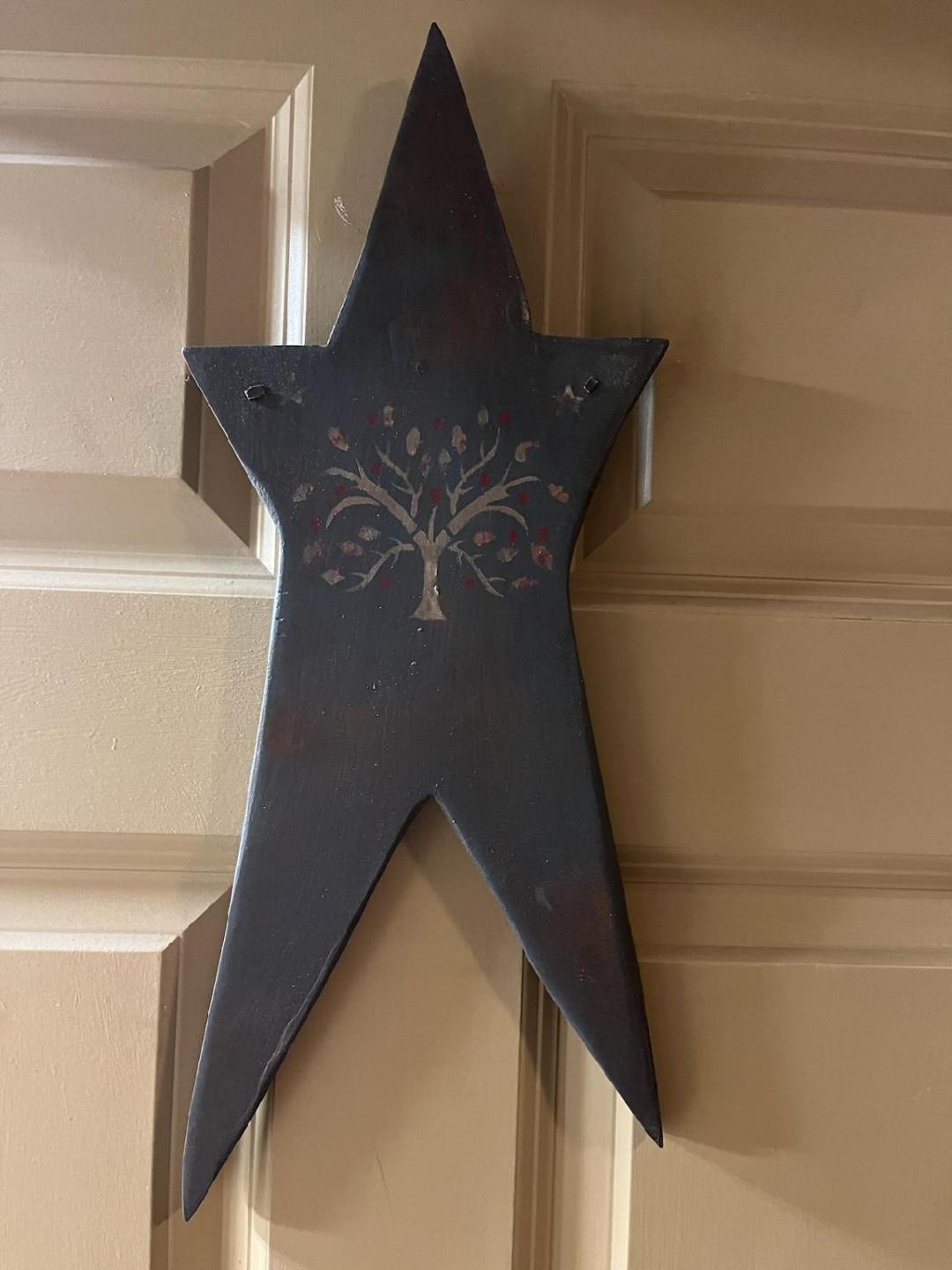 Wooden Barn Star - Primitive - 18"