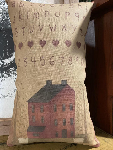 ABC Khaki Pillow