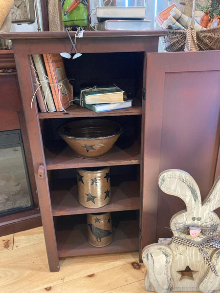 Single Door Cabinet Red * In Store Only