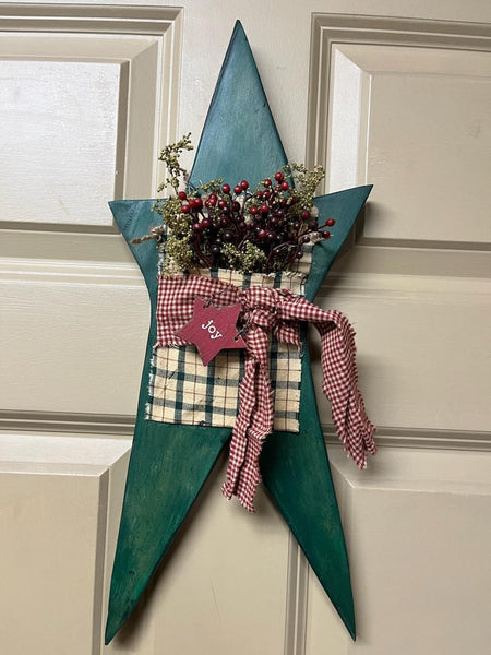 Wooden Barn Star - Primitive - 18"