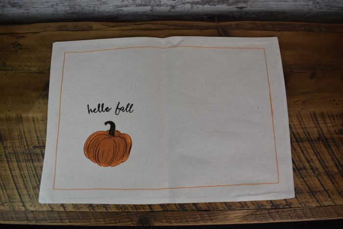 Hello Fall Placemat