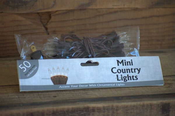 Mini Country Lights 50 bulbs