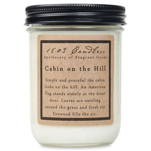 1803 Candle: Cabin On The Hill