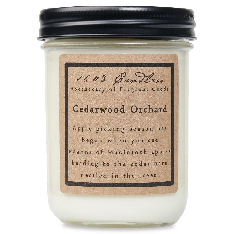 1803 Candle: Cedarwood Orchard