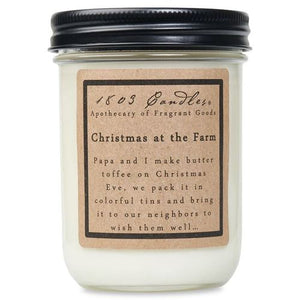 1803 Candle: Christmas At The Farm