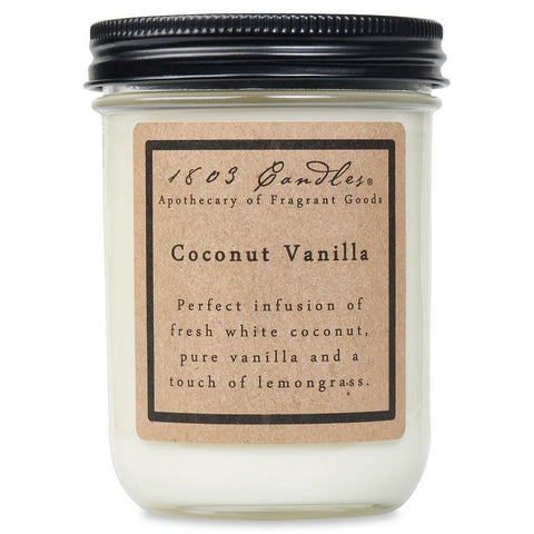 1803 Candle: Coconut Vanilla
