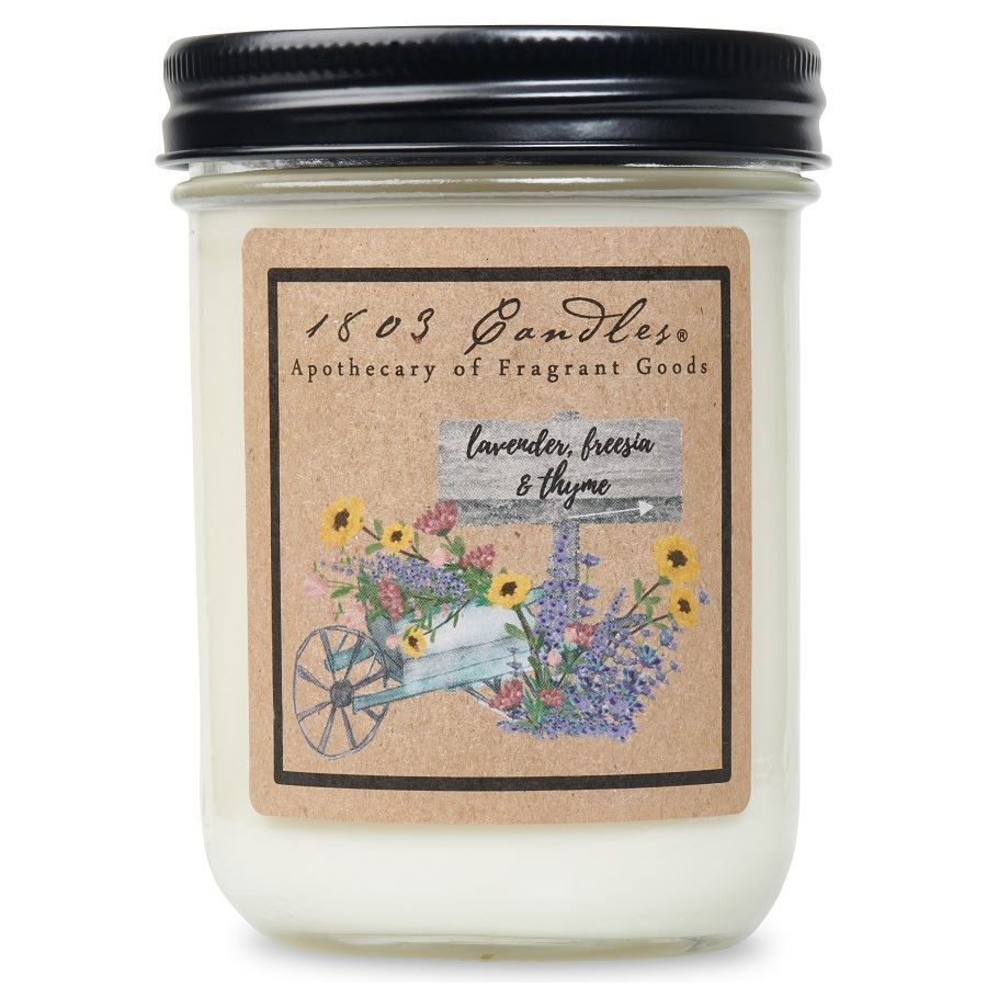 1803 Candle: Lavender, Freesia & Thyme