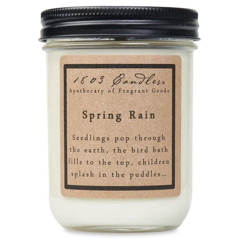 1803 Candle: Spring Rain