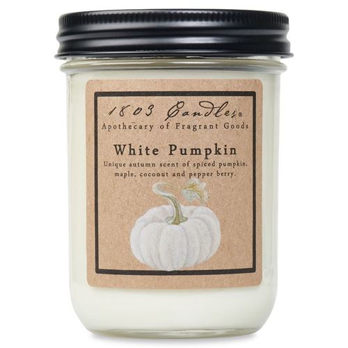 1803 Candle: White Pumpkin