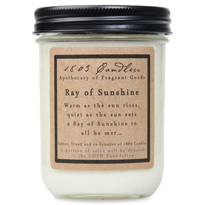 1803 Candle: Ray of Sunshine