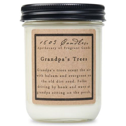 1803 Candle: Grandpa's Trees