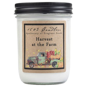 1803 Candle: Harvest At The Farm