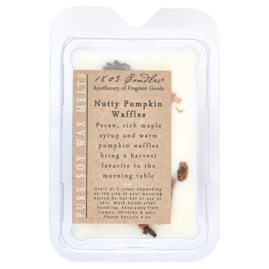 1803 Melts: Nutty Pumpkin Waffles