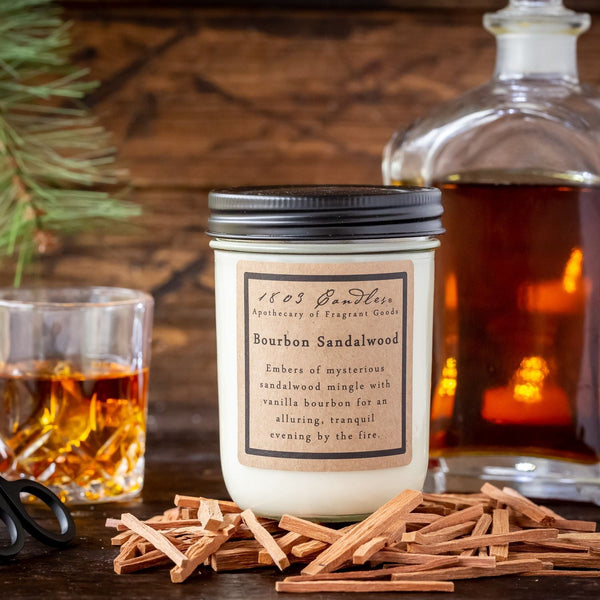 1803 Candle: Bourbon Sandalwood