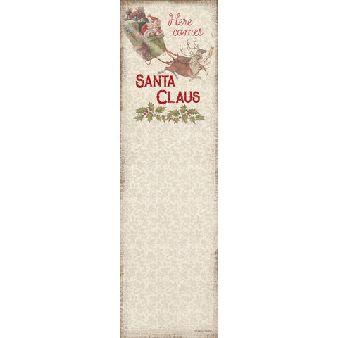 List Notepad - Here Comes Santa Claus