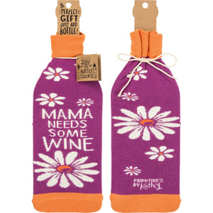 Bottle Sock - Mama Needs Some Wine