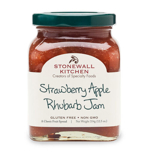 Strawberry Apple Rhubarb Jam, 12.5 oz.