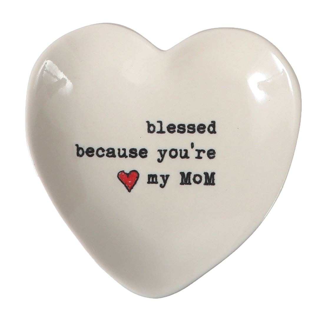 Mom Heart Trinket Dish