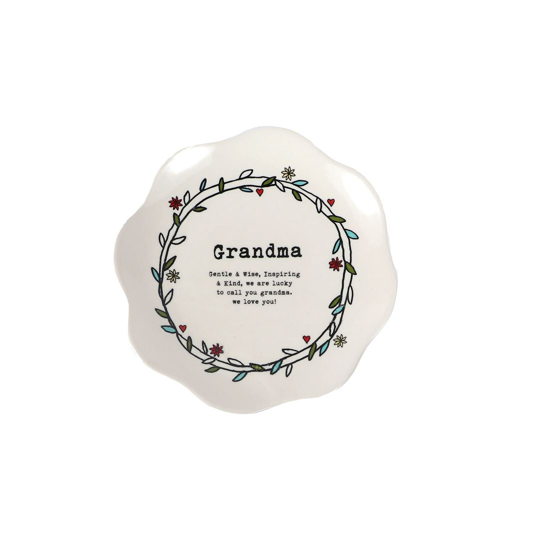 Happy Home Grandma Plate