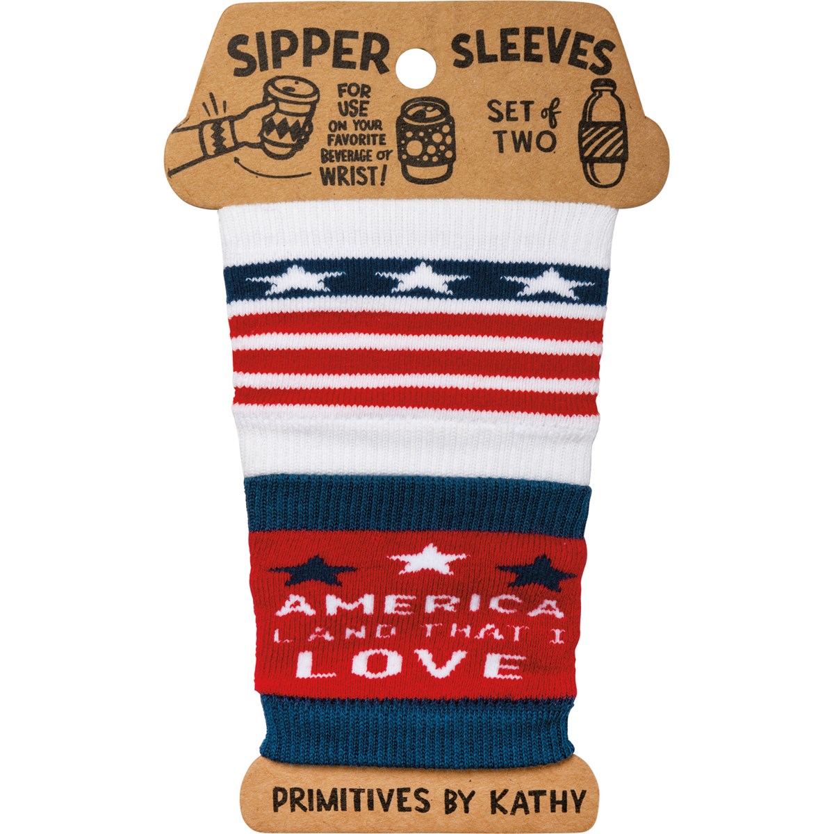 Sipper Sleeves - America Land That I Love