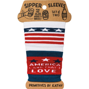 Sipper Sleeves - America Land That I Love