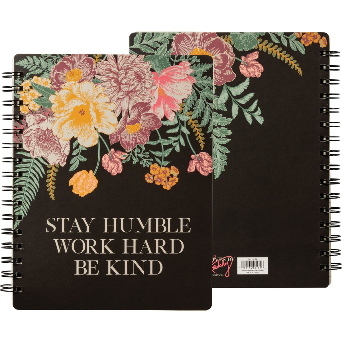 Spiral Notebook - Stay Humble Work Hard