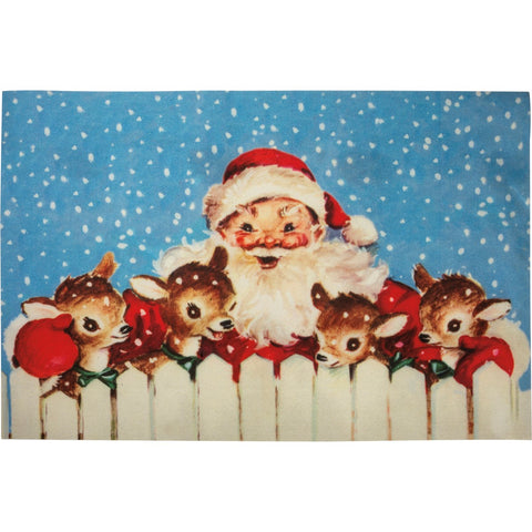 Rug - Santa & Reindeer