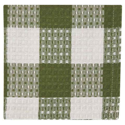 Wicklow Check Waffle Dishcloth