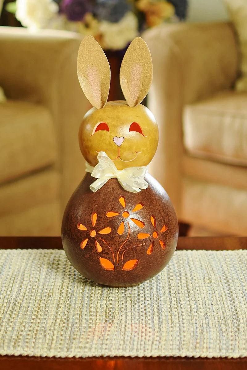 Chester Bunny Lit Gourd