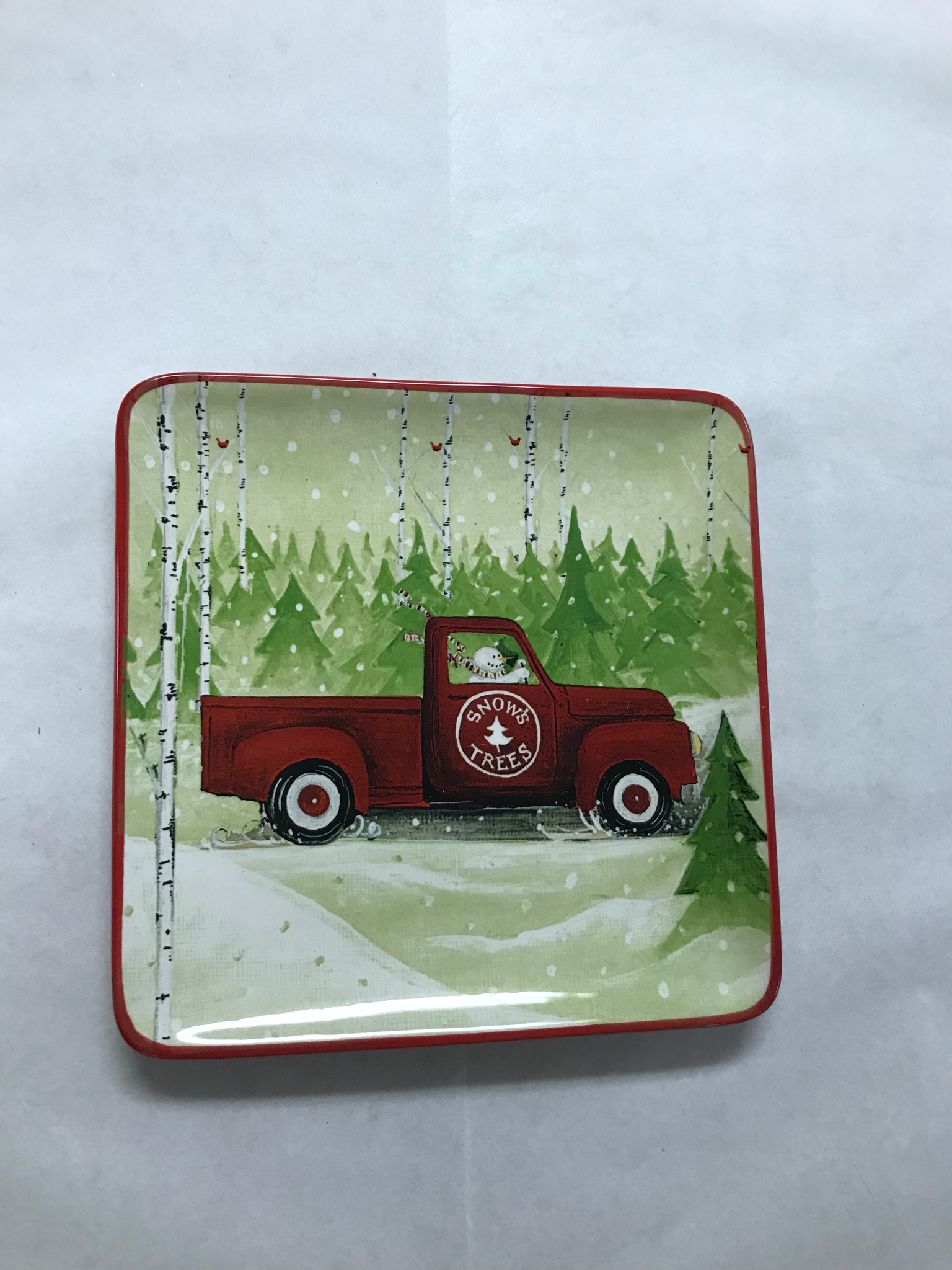 Christmas Truck Plates