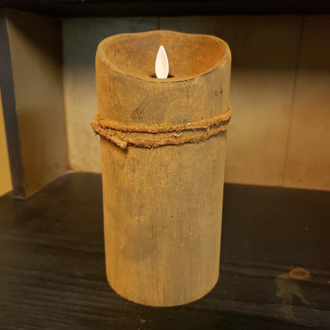 Hand Painted Luminara (Brown)