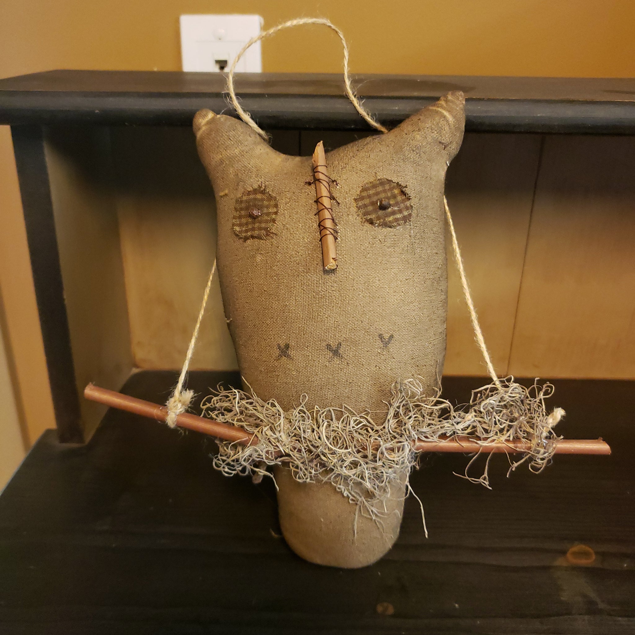 Owl On Stick
