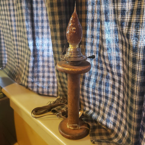 Olde Chamber Spool Lantern Large