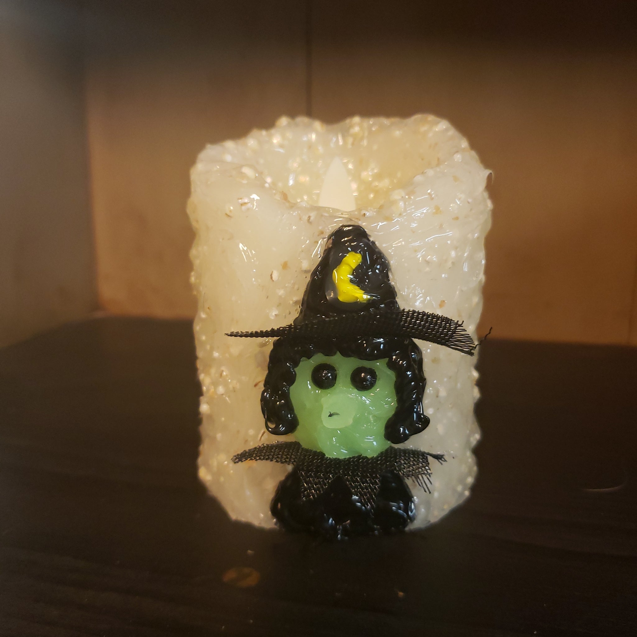 Moving Flame Pillar- Witch