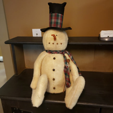 Plush Snowman