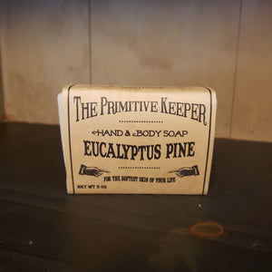 Natural Handmade Soap - Eucalyptus Pine